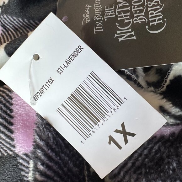 NEW Disney The Nightmare Before Christmas Womens 1X Pants Jack Skellington - Picture 9 of 11